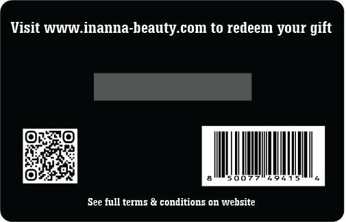 Inanna Beauty $5.00 gift card